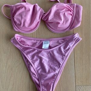 Shade & Shore Pink Bikini Set